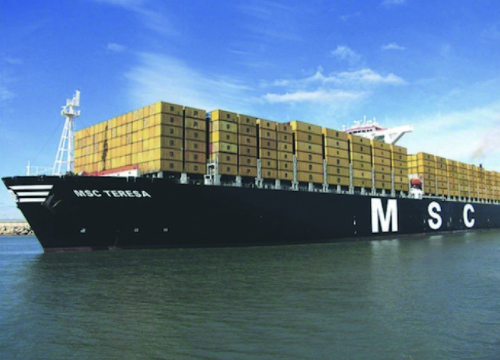 MSC’s giant newbuild break into the 23,000 teu territory