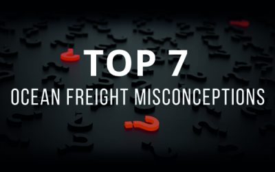 Top 7 ocean freight misconceptions to be aware of