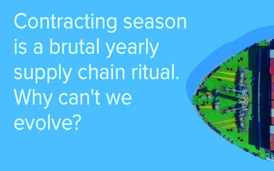 Supply chain problems, no. 3: How to win at contracting season